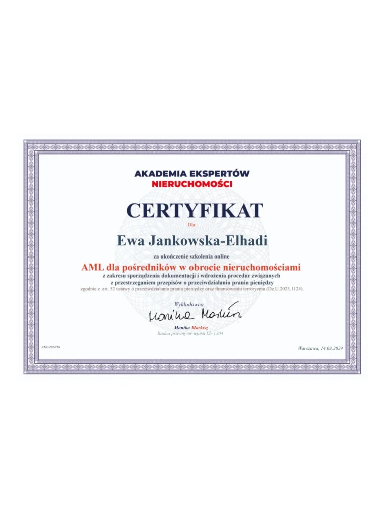 Certyfikat