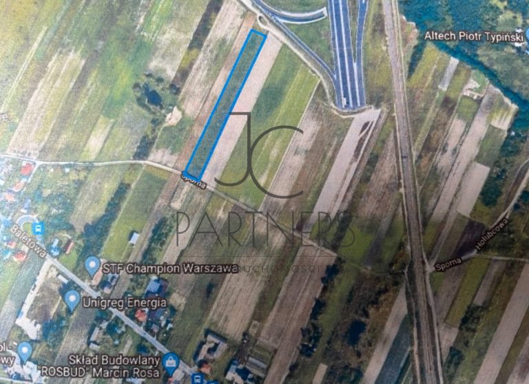 Atrakcyjna działka 8000 m2, MPZP, pod usługi
